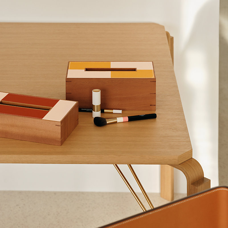 Pleiade en Casaque tissue box, small model | Hermès Mainland